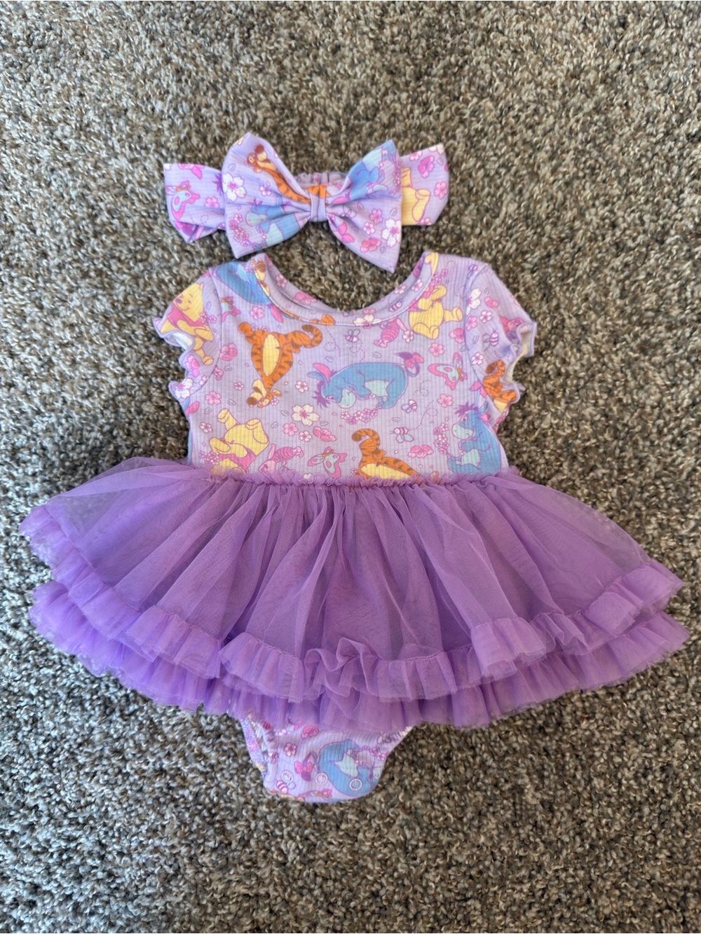 Disney Winnie the Pooh tutu bodysuit